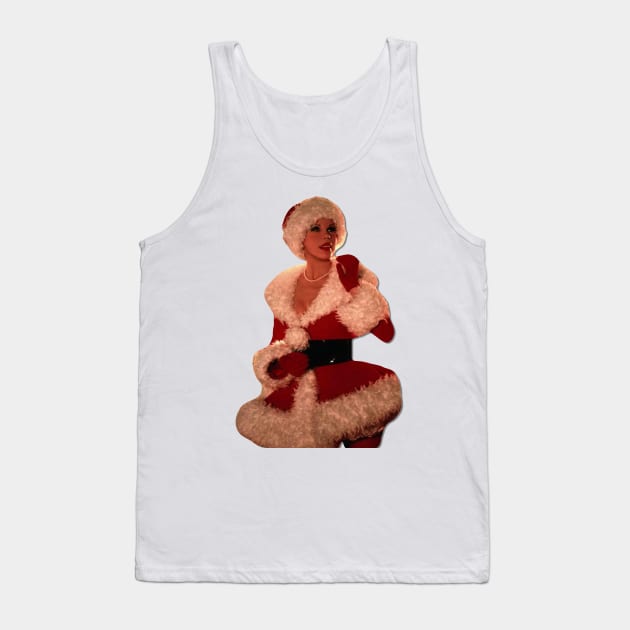 Martha May Whovier Santa Baby Tank Top by baranskini